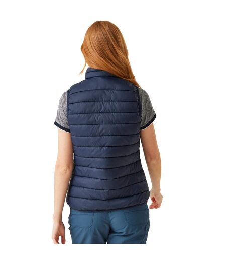 Womens/ladies Marizion Gilet Navy Sea Haze Regatta