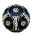 Ballon De Foot Motif/style Emblème Taille 4 Bleu Marine Jaune Blanc Scottish FA-1