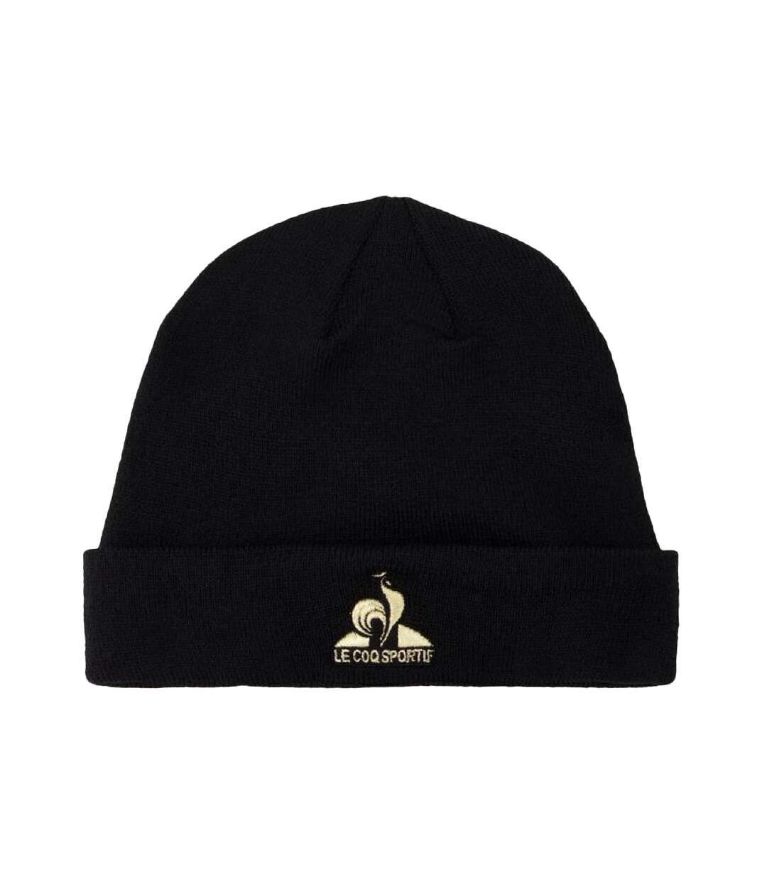 Bonnet noir mixte le coq sportif coq d'or n°1-1