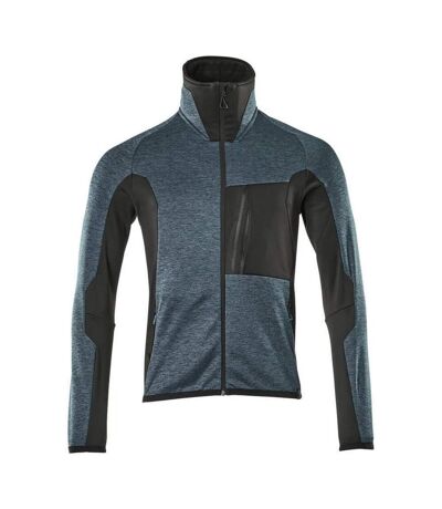 Mens Advanced Fleece Jacket Dark Petroleum Black Mascot