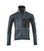 Mens Advanced Fleece Jacket Dark Petroleum Black Mascot-1