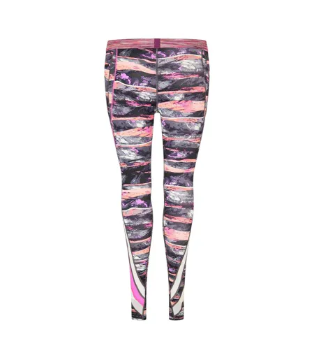 Womens/ladies Performance Leggings Multicoloured Skins