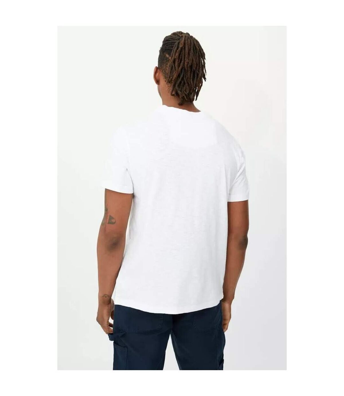 Mantaray - T-shirt SLUB - Homme (Blanc) - UTDH324