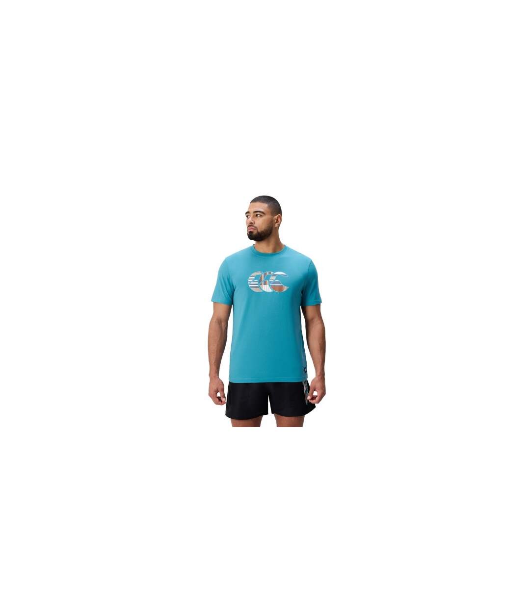 Mens Uglies Logo T-shirt Storm Blue Canterbury-1