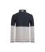 Mens kielder limited edition macaroni quarter zip pullover dark navy Weird Fish-2