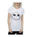 Disney T-shirt en coton Womens/Ladies Nightmare Before Christmas Jack's Big Face (Blanc) - UTBI35527-3