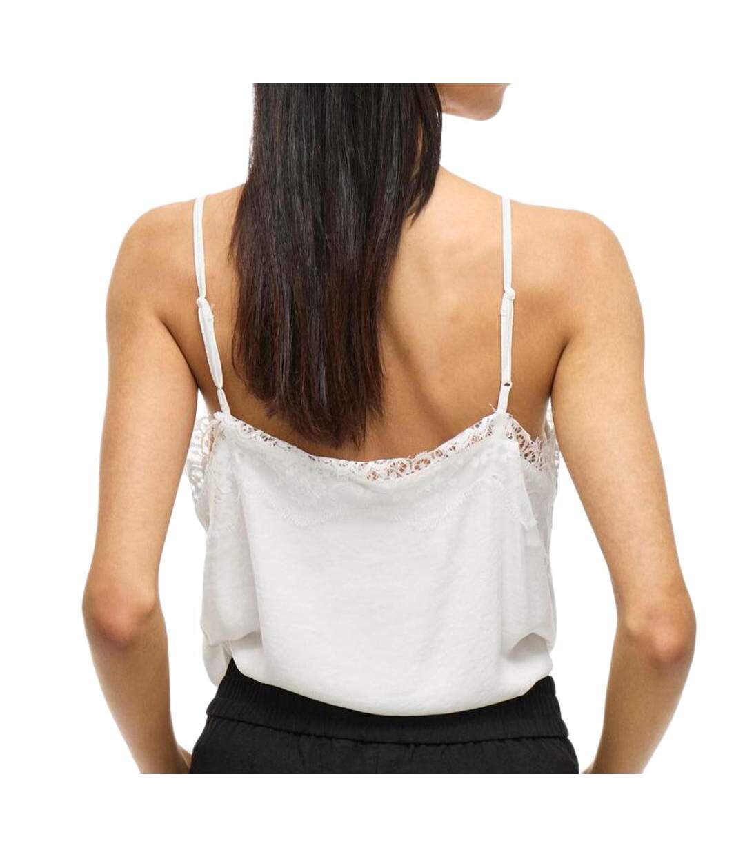 Débardeur blanc femme vila cava-2
