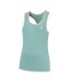 Womens/ladies Slim Sleeveless Tank Top Blue K-Swiss-1