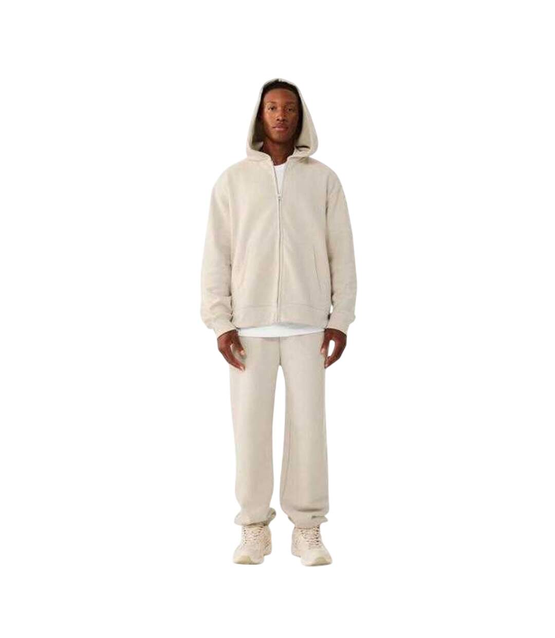 Veste À Capuche Homme Gris Bella + Canvas-4