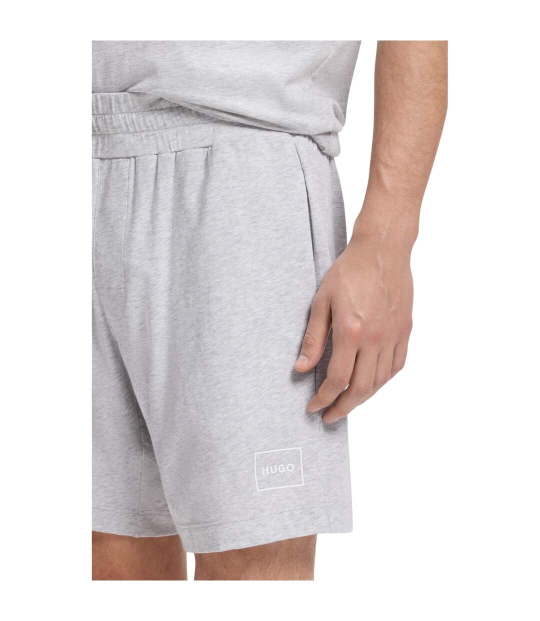 Short Laze Homme Gris Clair Hugo-4