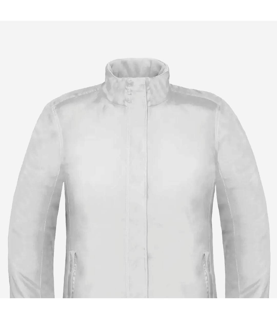 Veste coupe-vent imperméable femme blanc B&C Real+