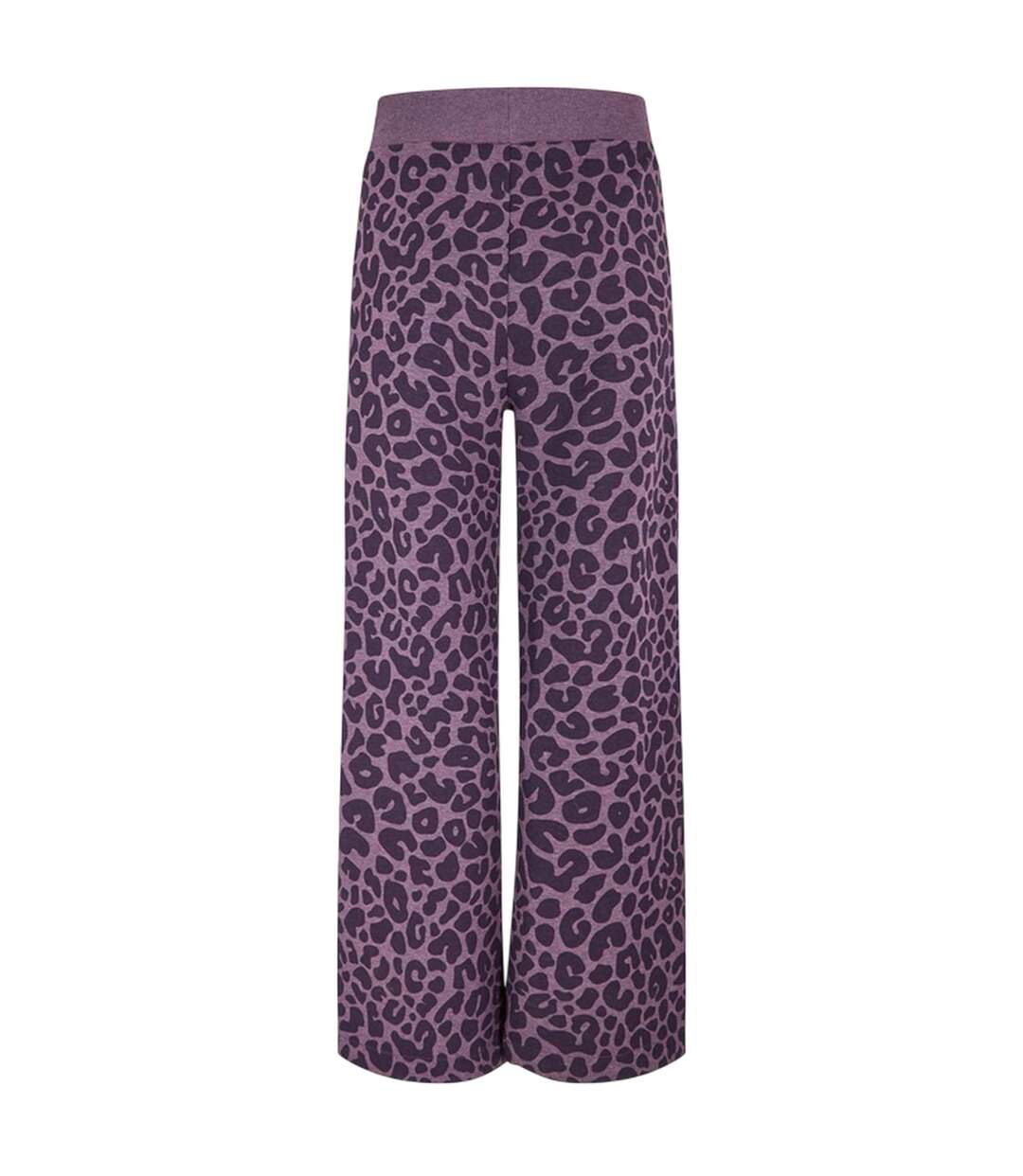 Pantalon De Détente Motif/style Imprimé Léopard Femme Violet Foncé Boss-2