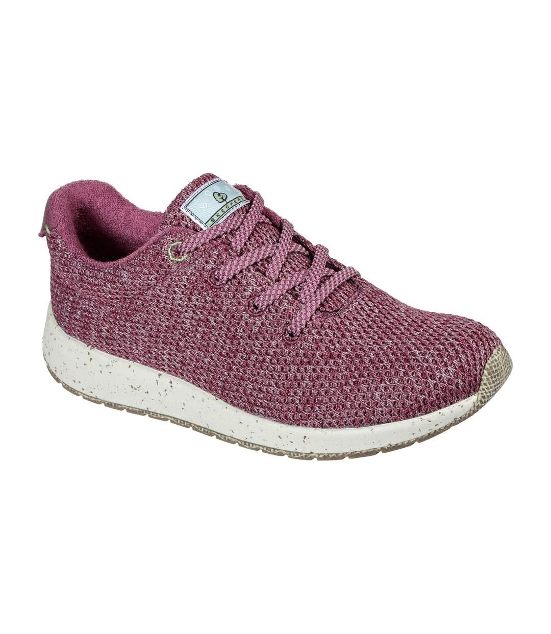 Skechers Womens/Ladies Bobs Earth Sneakers (Raspberry) - UTFS7660