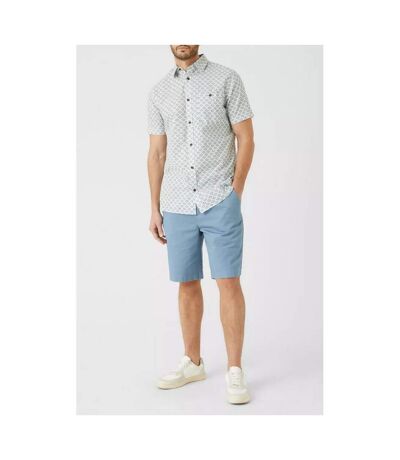 Mens Premium Chino Shorts Blue Maine