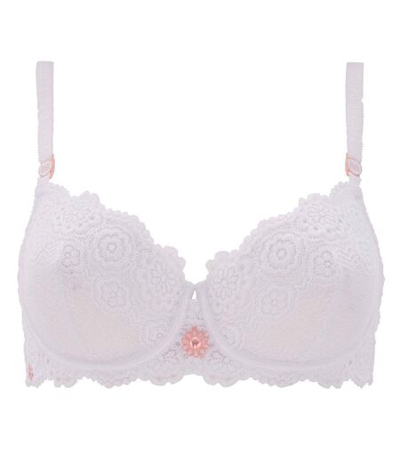 Soutien-gorge coques armatures blanc Rosee
