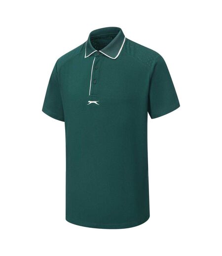 Polo Manches Courtes Homme Vert Slazenger