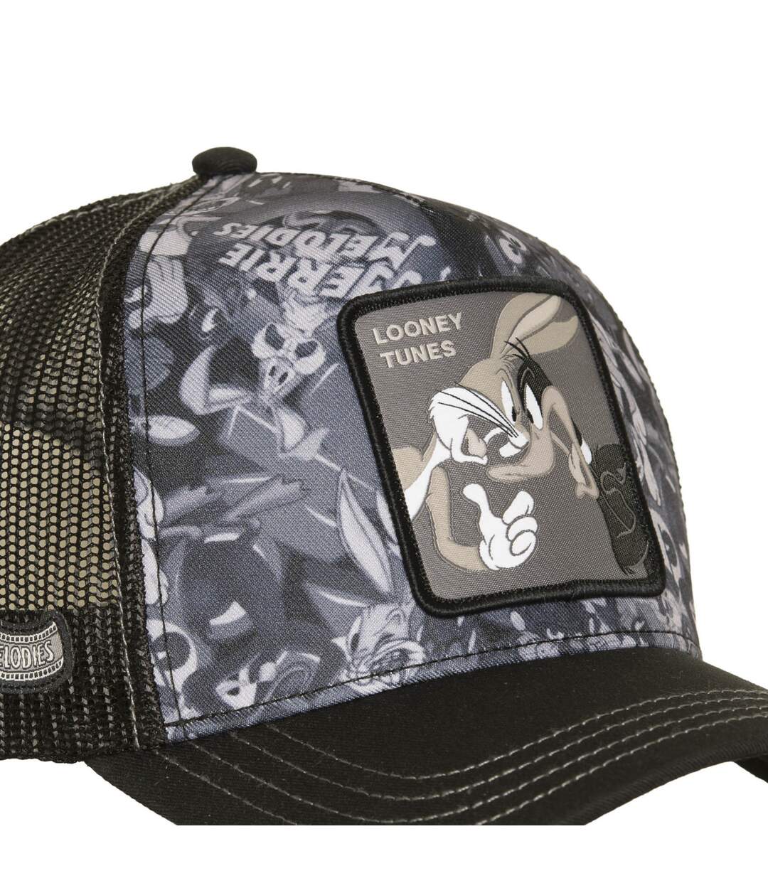 Casquette trucker avec filet et patch Looney Tunes Duo Capslab-3