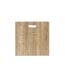 Cube de Rangement Bois 30x30cm Naturel-2