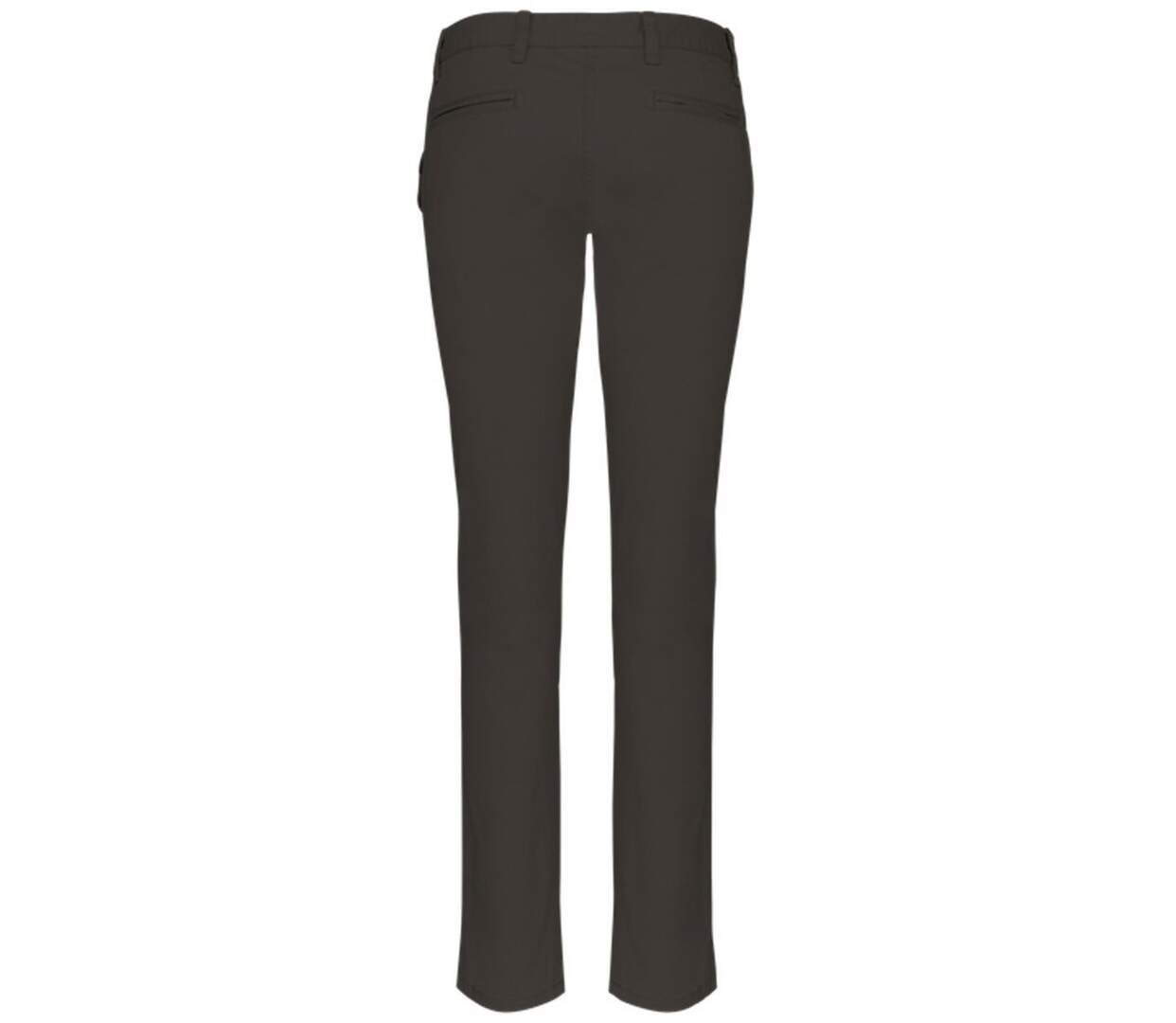 Pantalon chino - Femme - PAT741 - gris foncé-2