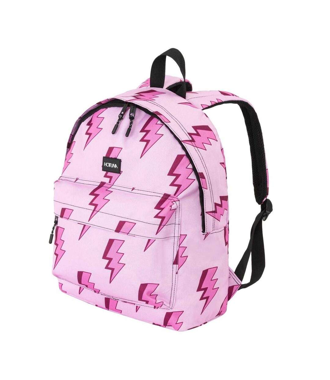 Sac À Dos Motif/style Éclair Campus Taille Unique Rose Hot Tuna-4