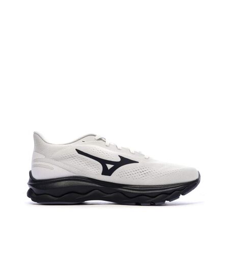 Chaussures de running blanc/noir homme mizuno wave serene 2