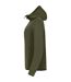 Veste À Capuche Hayden Femme Vert Kaki Clique-3