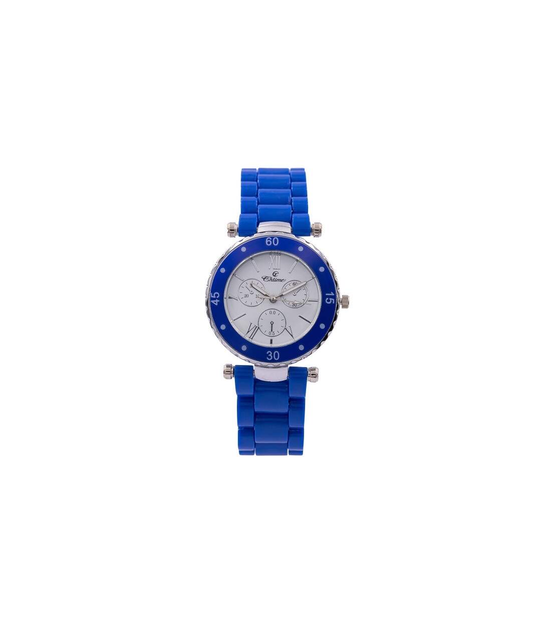 Montre Femme Plastique Bleu CHTIME