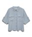 Chemise bleu femme vero moda awryder-1