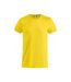 T-shirt Basic Homme Citron Clique-1