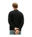 Mens Badge Knitted Crew Neck Sweatshirt Black Tommy Jeans-3