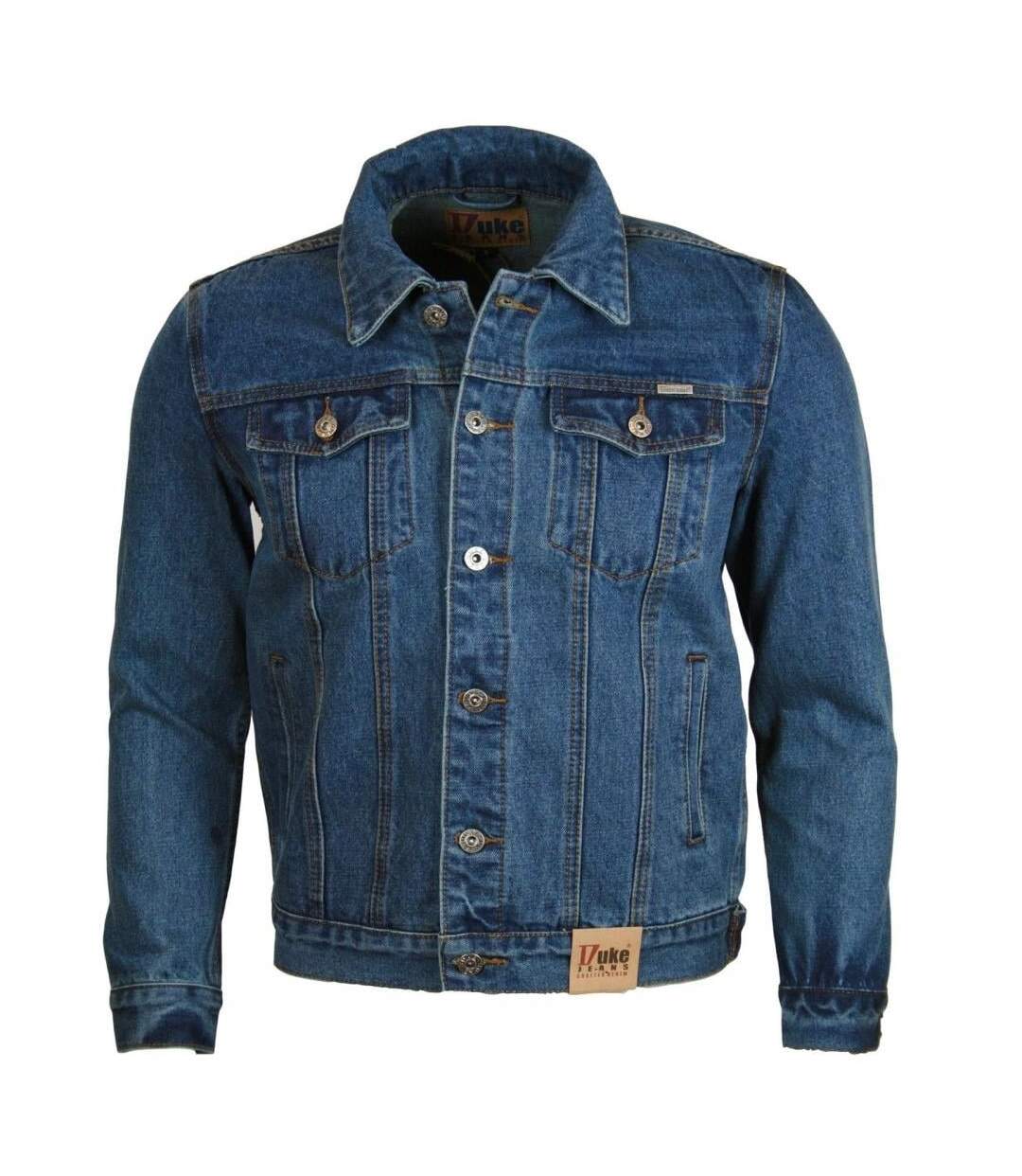 Duke - Veste en jean WESTERN - Homme (Bleu) - UTDC102