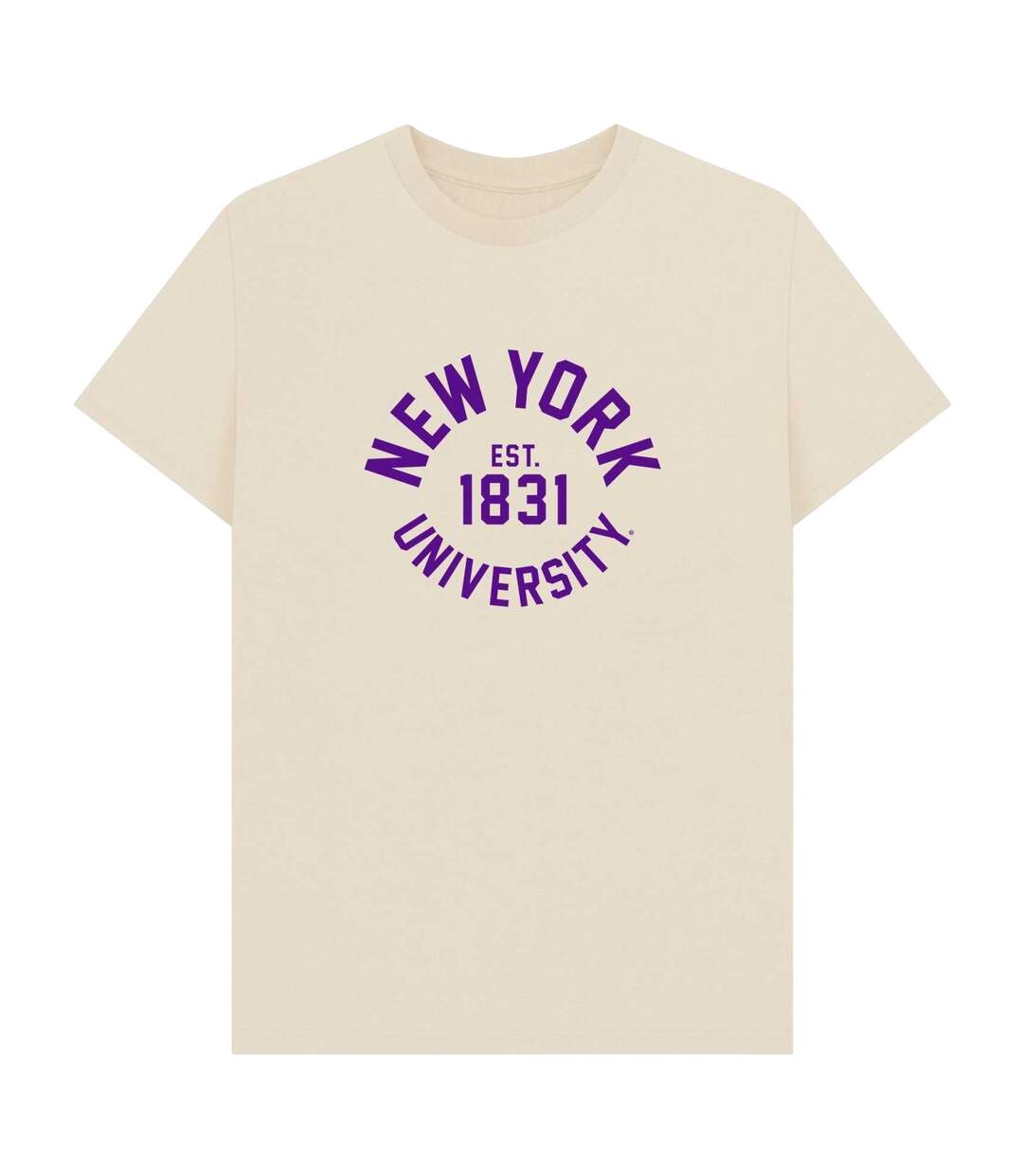 Unisex Adult New York University T-shirt Oat Park Fields-1