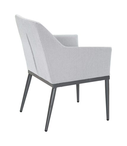 Fauteuil de jardin en aluminium et textilène (Lot de 2)