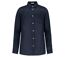 Chemise en lin - Homme - PATS504 - bleu marine-1