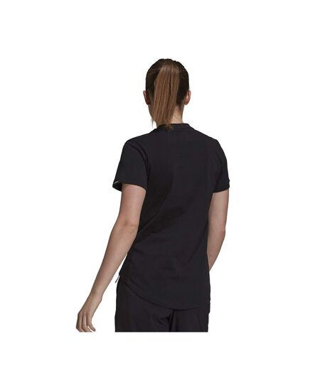 T-shirt Femme Noir Adidas