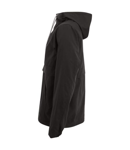 Front Row Unisex Adult Pull Over Half Zip Jacket (Black)