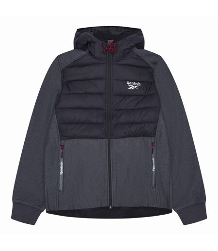 Veste Mixed Media Homme Anthracite Reebok
