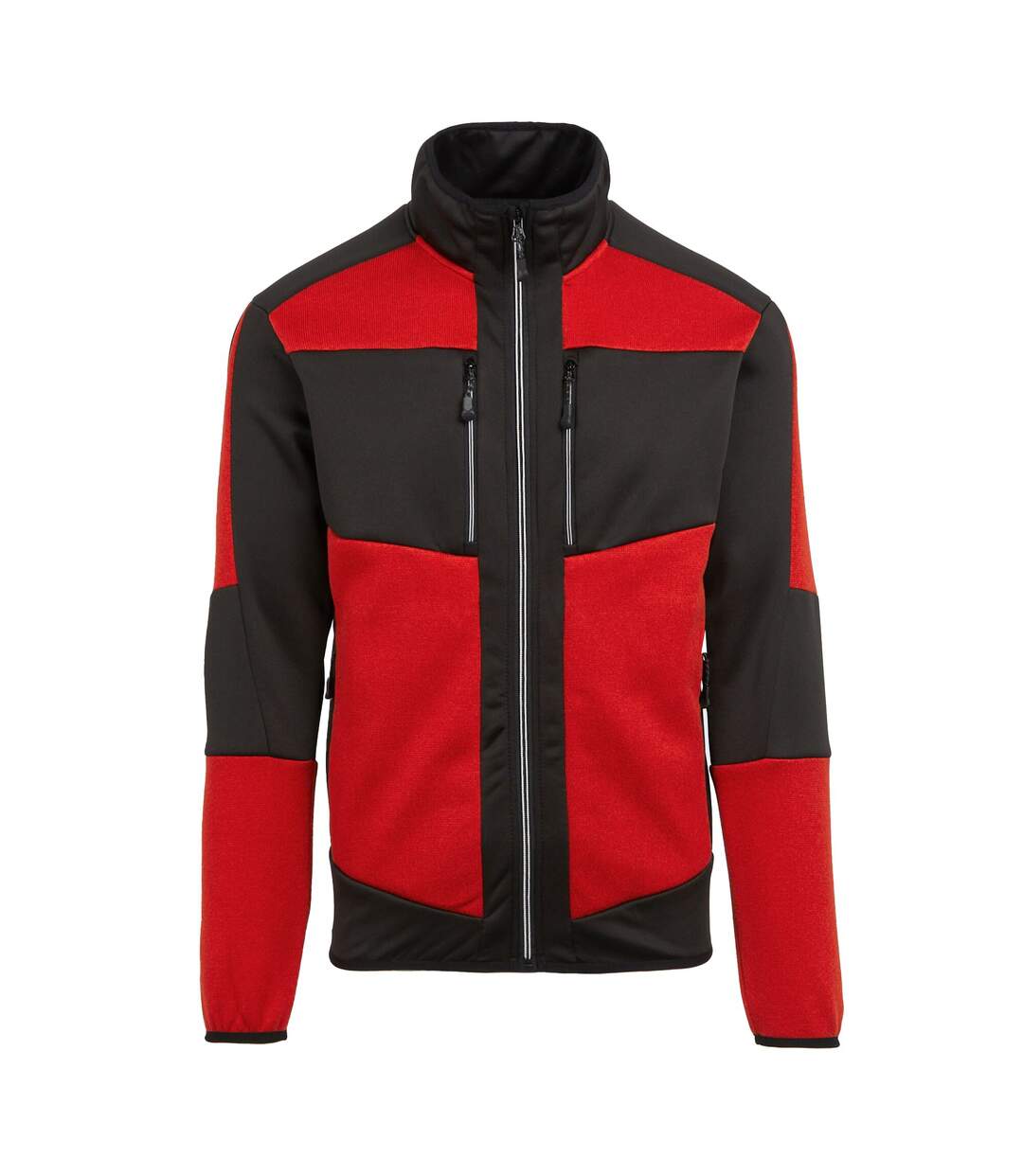 Unisex Adult Knitted Stretch Midlayer Classic Red Black Regatta Professional-1