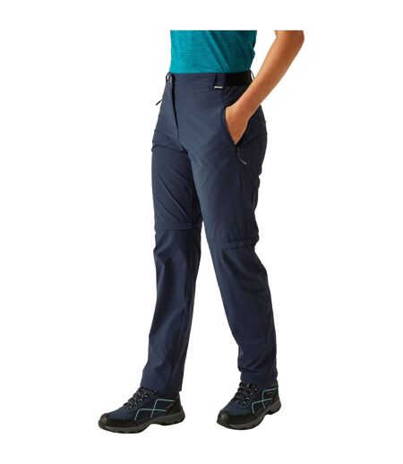 Pantalon De Randonnée Travel Light Femme Bleu Marine Regatta