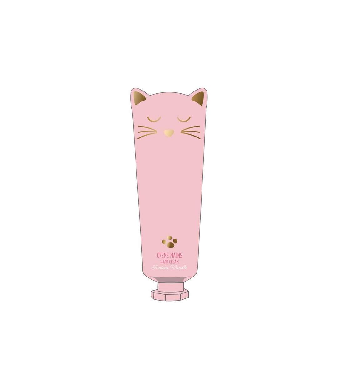 Coffret Cosmétique 3 Accessoires Chat 15cm Rose-4