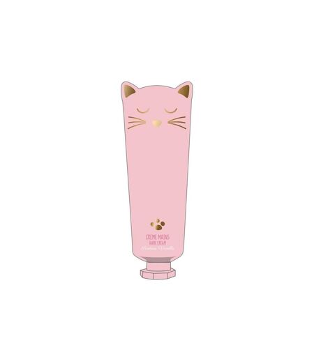 Coffret Cosmétique 3 Accessoires Chat 15cm Rose