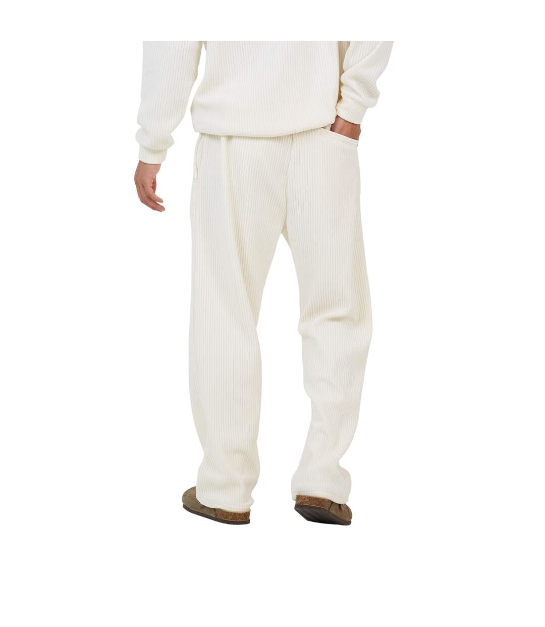 Pantalon De Jogging Homme Crème Brave Soul-3