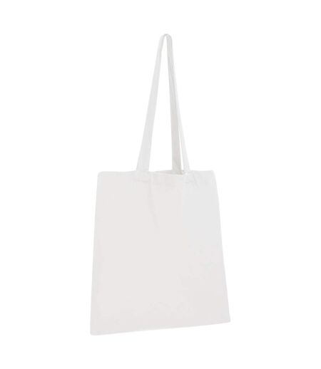 Sac en coton mixte taille unique blanc Absolute Apparel