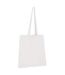 Sac en coton mixte taille unique blanc Absolute Apparel