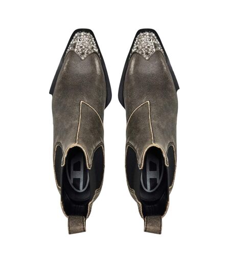 Bottines Chelsea Calmity Femme Marron Diesel