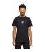 T-shirt Skelett Patch Homme Noir Mister Tee-1