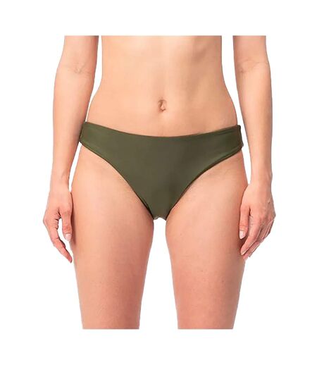 Bas De Maillot De Bain Femme Vert Kaki Sombre Aquawave