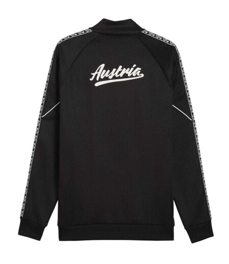 Mens World Cup 2026 Austria Fc Tracksuit Top Black White Puma