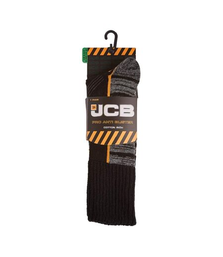 JCB 1 paire de chaussettes de travail double couche anti-ampoules