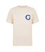 T-shirt Motif/style Imprimé Graphique Homme Crème Gant-2